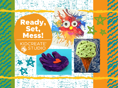 Kidcreate Studio - Mansfield. Ready, Set, MESS! Weekly Class (18 Months-6 Years)