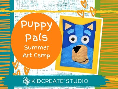 Puppy Pals Summer Art Camp (4-7 years)