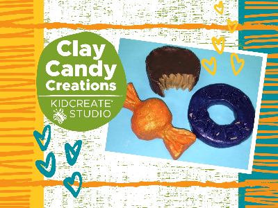 Kidcreate Studio - Ashburn. Clay Candy Creations Workshop (5-12 Years)
