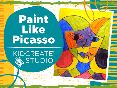 WELCOME WEEK- 50% OFF! Paint Like Picasso Homeschool Workshop (5-12 Years) WELCOME WEEK- 50% OFF! Paint Like Picasso Homeschool Workshop (5-12 Years)